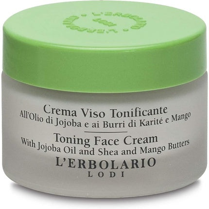 Crema Facială Rehidratantă L'Erbolario, cu Ginkgo Biloba și Strugure Roșu, 50 ml