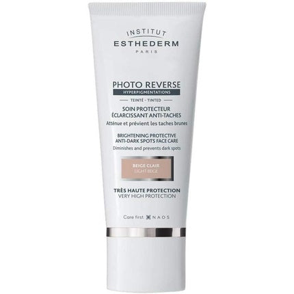 Cremă pentru față, Institut Esthederm, Photo Reverse, 50ml, bej deschis