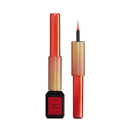 Eyeliner L'Oréal Paris Matte Signature roșu