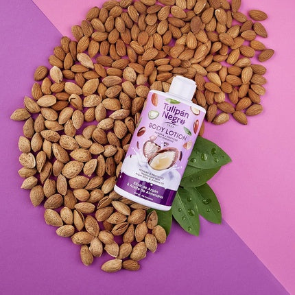 Loțiune corp, Tulipan Negro, Argan și migdale, 400ml