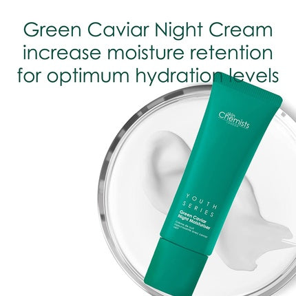 Cremă de noapte, Dr Botanicals, Green Caviar, 50ml