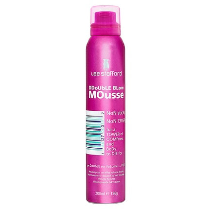 Spumă de păr Lee Stafford Double Blow, volum 200 ml