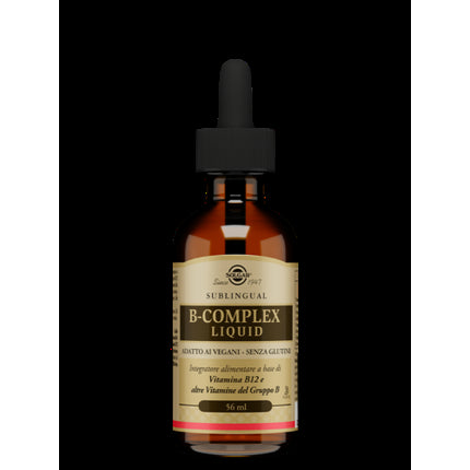 Complex Vitamine B, Solgar, lichid, 56ml