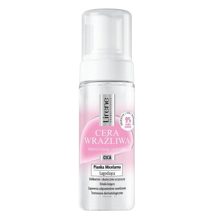 Spumă micelară Lirene pentru piele sensibilă, 150ml