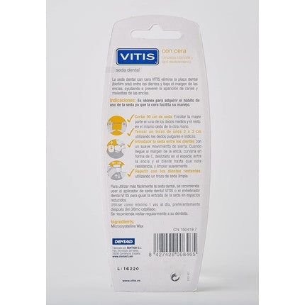 Ață dentară Vitis Waxed Dental Floss 2x50m