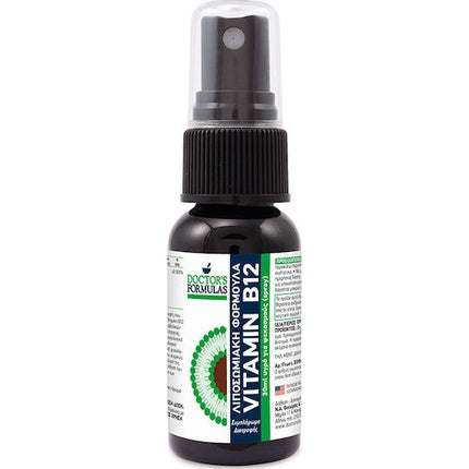 Spray Vitamin B12, Doctor's Formulas, 30ml, sticlă maro