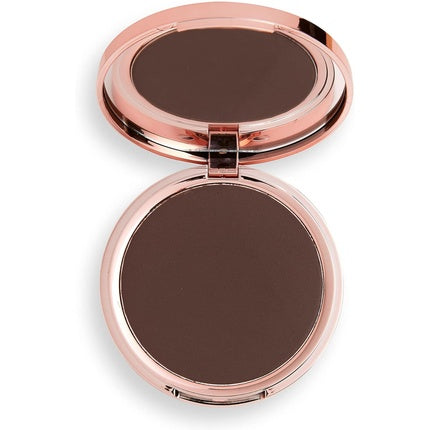 Bronzer Makeup Revolution Splendor Matte, Deep Dark, compact metalizat