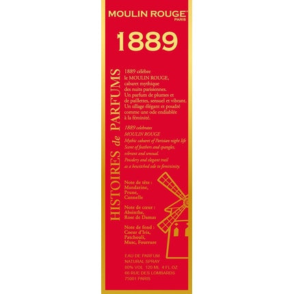 Eau de Parfum Histoires de Parfums Moulin Rouge 1889, 120ml