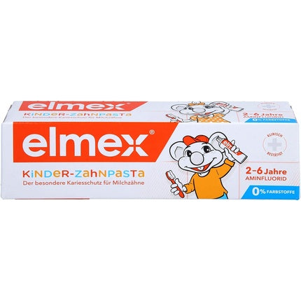Pastă de dinți pentru copii, Elmex, 50ml, aromă lămâie