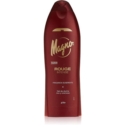 Gel de duș Magno Rouge, 550ml, design ergonomic, capacitate mare