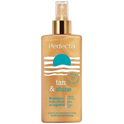 Body Mist Perfecta Tan & Shine, 150ml, auriu