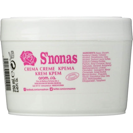 Cremă Mâini, S'nonas, Glicerină, 250ml