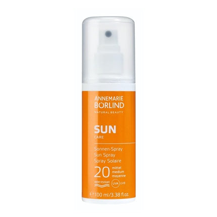 Spray de protecție solară, Annemarie Börlind Sun, SPF 20, 100g