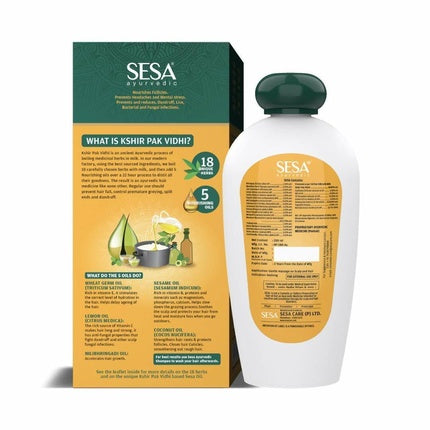 Ulei de păr Sesa, remediu ayurvedic pentru creșterea părului, 245 g