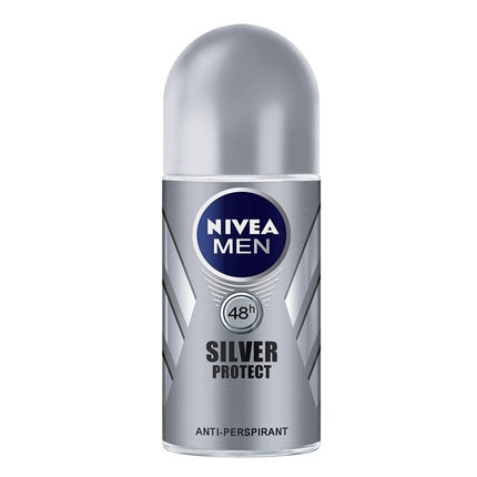 Nivea Men Silver Protect 48h Anti-Perspirant Roll-On, 50ml