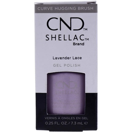 Vernis Gel CND Shellac Lavender Lace, 7.3ml, Lila