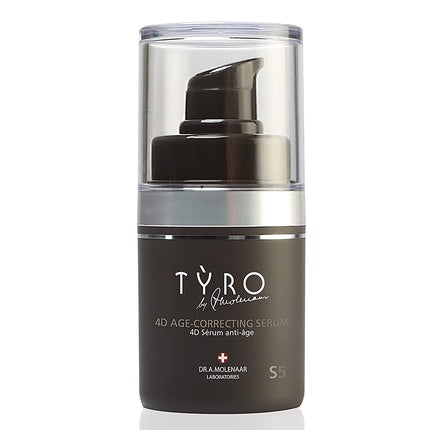 Serum Anti-Age TYRO 4D, 55g, sticlă maro cu pompă