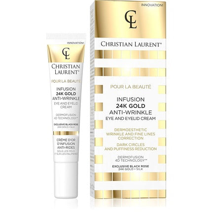 Crema de ochi Christian Laurent Infusion 24K Gold Anti-Wrinkle, 20ml