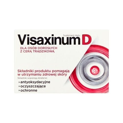 Visaxinum D-Tabs, Aflofarm, Supliment dietetic pentru piele, 30 buc