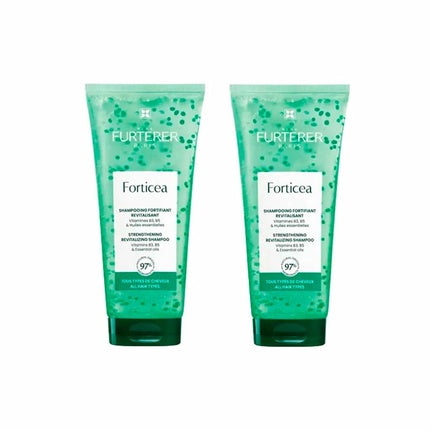 Șampon energizant, Rene Furterer, Forticea, 2x200 ml