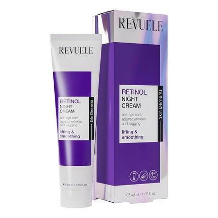 Crema de noapte Revuele Retinol, anti-îmbătrânire, 40 ml
