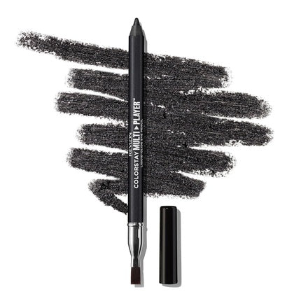 Creion pentru ochi Revlon Colorstay Multiplayer Eye Pencil 401 Checkmate, negru mat