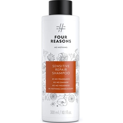 Șampon, No Nothing, Sensitive Repair, alb, 300 ml