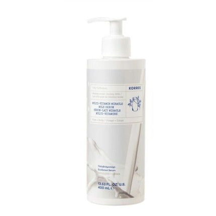 Ser vitaminic, Korres, Miracle Milk, alb, 400 ml