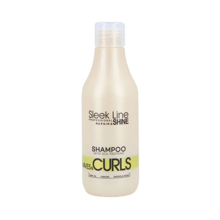 Șampon Stapiz Sleek Line Waves & Curls pentru păr ondulat și creț, 300ml