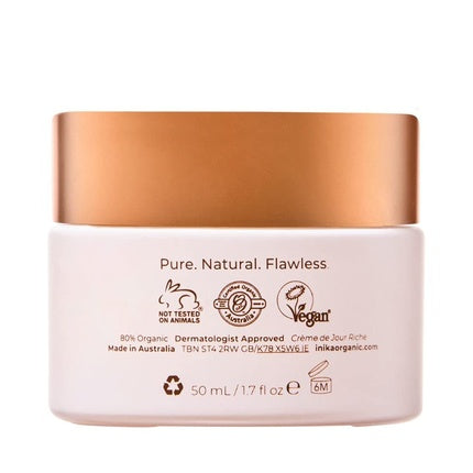 Cremă de Zi Rich, INIKA Organic, Phytofuse Renew
