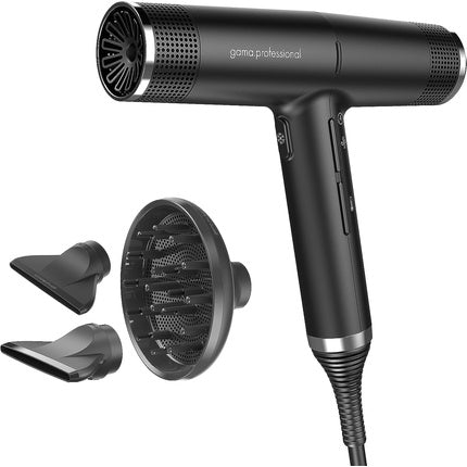 Uscător de păr, Ga.Ma Italy Professional, Perfect IQ, 2000W, negru