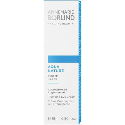 Cremă pentru ochi, Annemarie Börlind, Aquanature, hidratare, regenerare