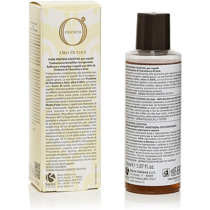 Ulei Păr Barex Olioseta Oro Di Luce, 150ml, auriu