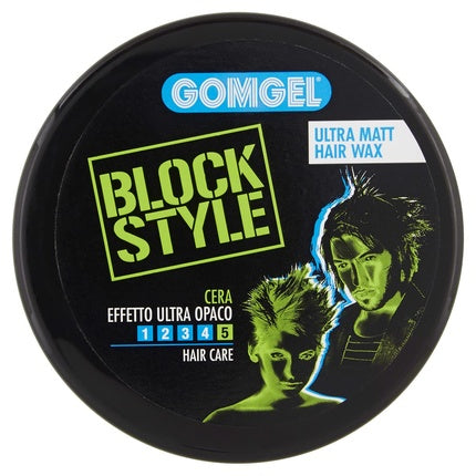 Wax de păr Gomgel Block Style Extreme Hold, 100ml