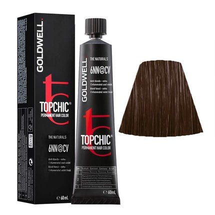 Vopsea de păr Goldwell Topchic The Naturals 6NN@CV, 60ml
