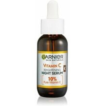 Serum Noapte, Garnier Skin Naturals, Vitamin C Brightening Night Serum, Vitamina C 10%, Ambra