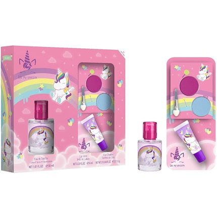 Set Cosmetice Ep Line Eau My Unicorn, 30 ml, roz, albastru