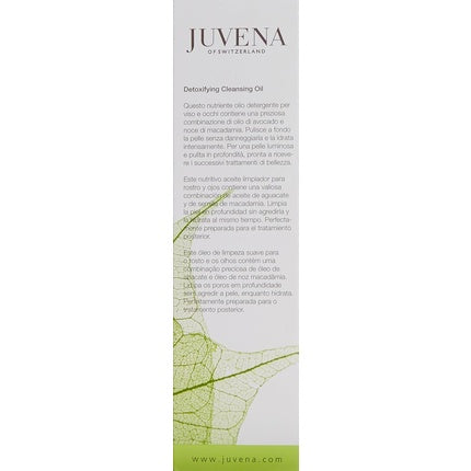 Ulei demachiant Juvena Phyto Detoxifying 100ml