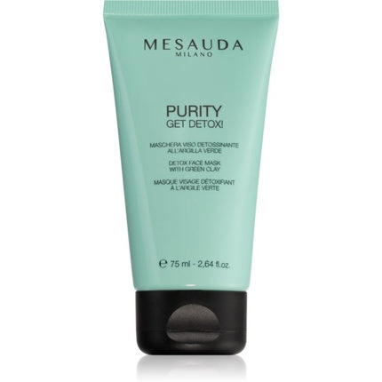 Masca facială detoxifiantă, Mesauda Milano, Purity Get Detox, pentru ten gras și mixt, 75 ml