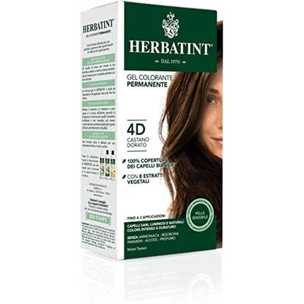 Vopsea de păr, Herbatint, Golden Chestnut, 150ml