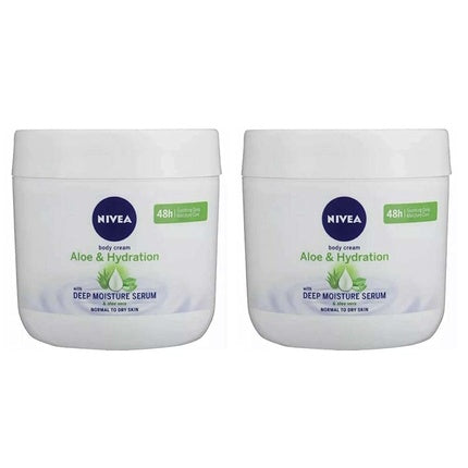 Cremă de corp NIVEA Aloe & Hydration, 400ml