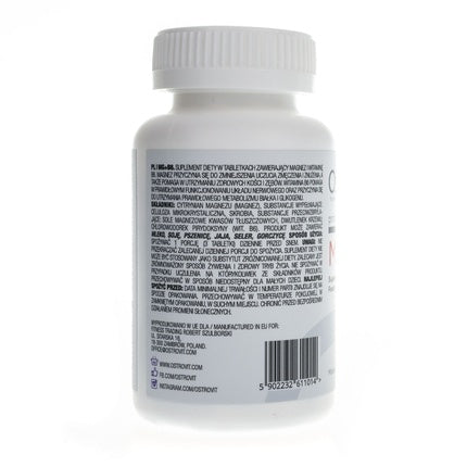 Supliment Dietar OstroVit MG + B6, Magneziu, Vitamina B6, 90 Tablete