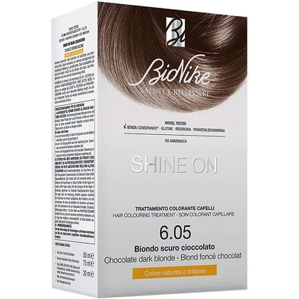 Bionike Shine On Hair Dye Color 605 Blond Închis Ciocolată