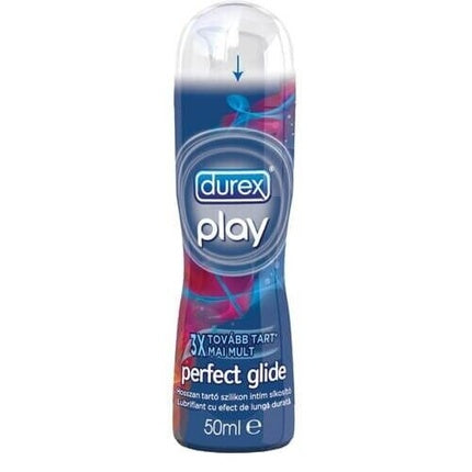 Lubrifiant personal Durex Perfect Glide 50ml, albastru