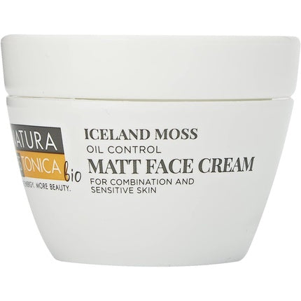 Crema de față Natura Estonica Bio pentru ten combinat și sensibil cu ulei de mușchi islandez, 50ml
