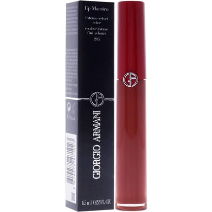 Ruj, Giorgio Armani, Lip Maestro No.205, roșu intens