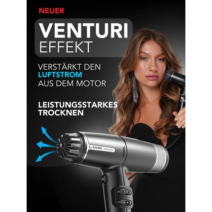 Uscator par Ga.Ma IQ Perfetto Lite, negru
