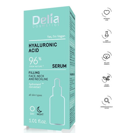 Serum Delia, Hyaluronic Acid, anti-aging, 30ml