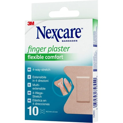 Plasturi degete, Nexcare, Ultra Stretch, bej