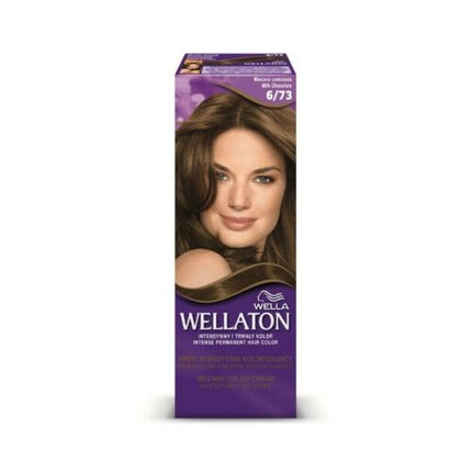 Vopsea Păr Wella Wellaton 6/73 Ciocolată Lapte, 125g